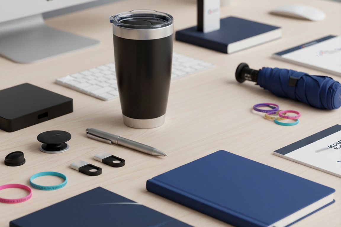 Custom branded corporate merchandise and business gifts